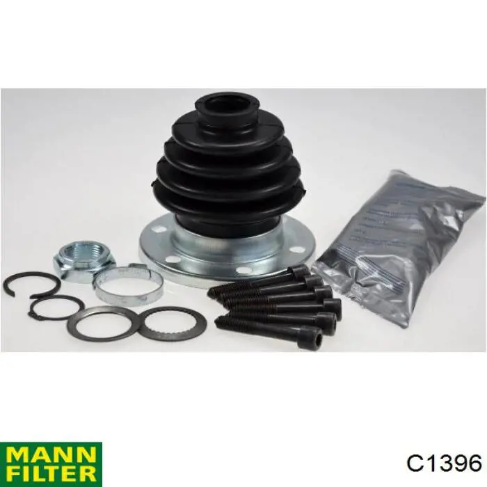 Елемент повітряного фільтра Mann-Filter C1396 ціна, від 35.80 USD