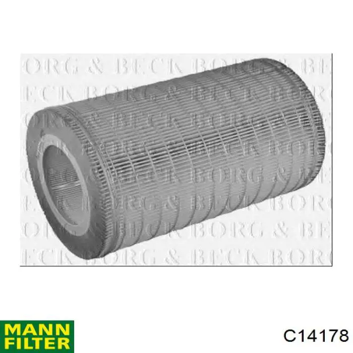 Елемент повітряного фільтра Mann-Filter C14178 ціна, від 26.39 USD