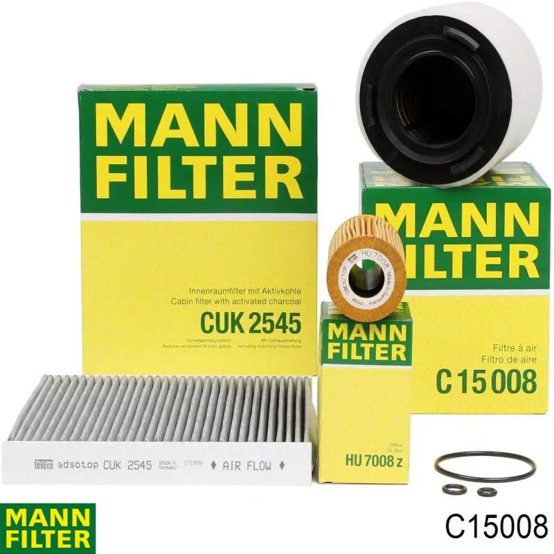 Купити C15008 Mann-Filter Автомобільний фільтр повітря