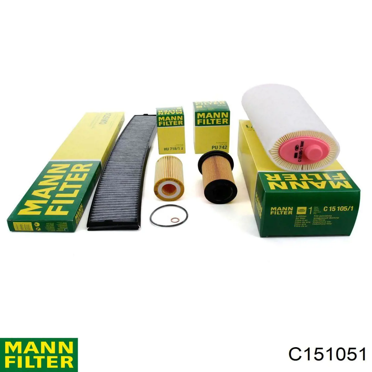 Фільтр повітряний Mann-Filter C151051