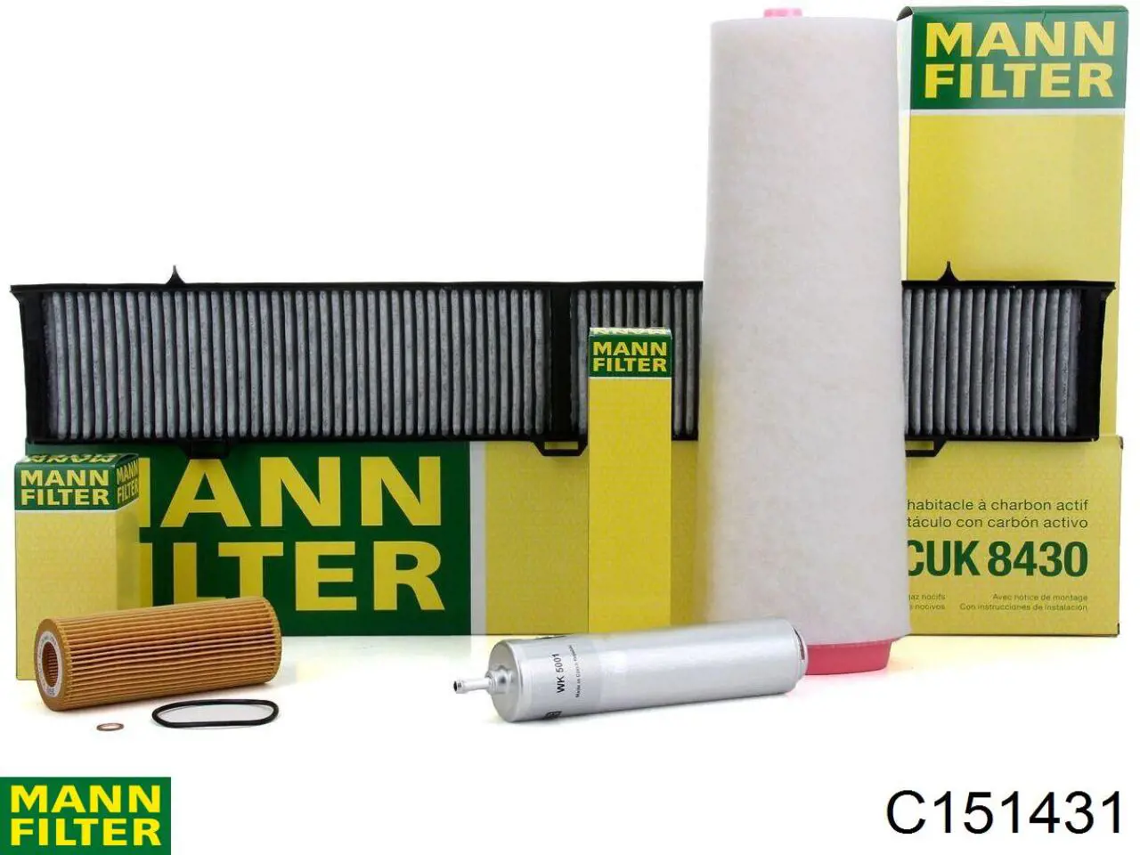 Елемент повітряного фільтра Mann-Filter C151431 ціна, від 28.72 USD