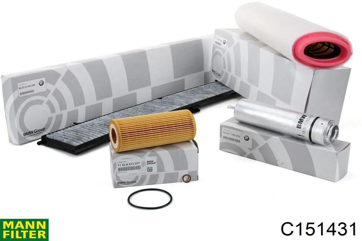 C151431 Mann-Filter Повітряний фільтр двигуна