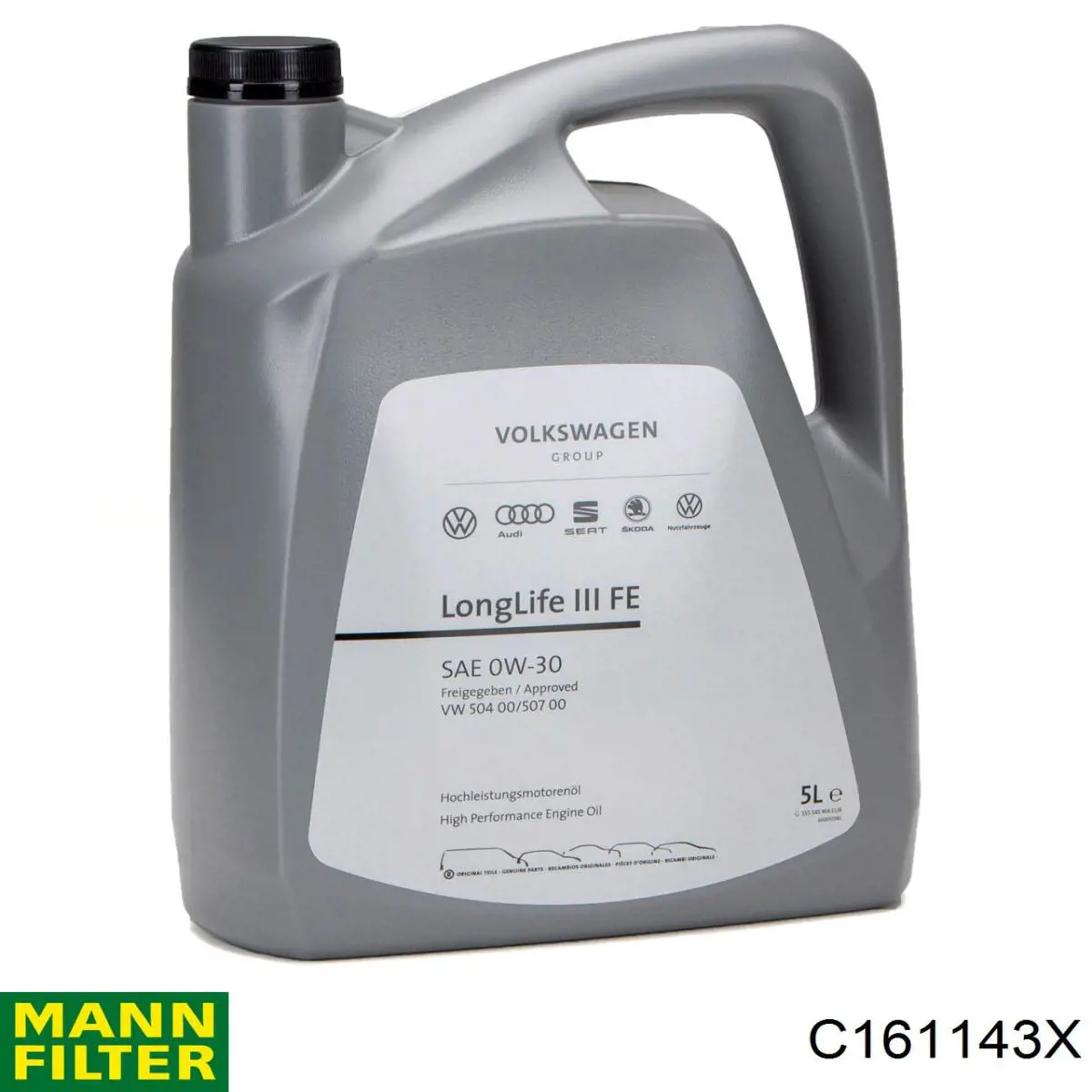 Купити C161143X Mann-Filter Автомобільний фільтр повітря