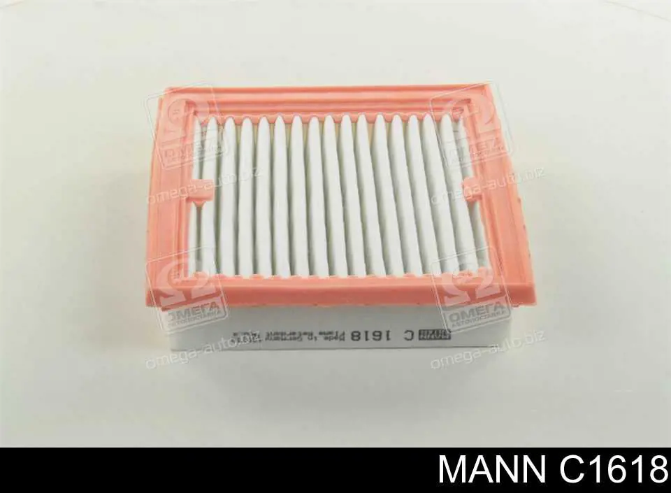 Елемент повітряного фільтра Mann-Filter C1618 ціна, від 4.37 USD