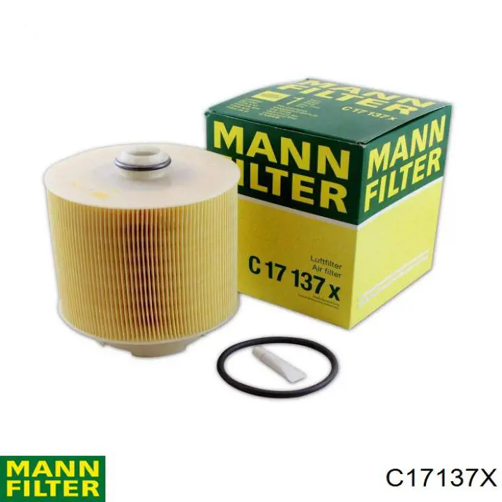 C17137X Mann-Filter Повітряний фільтр двигуна