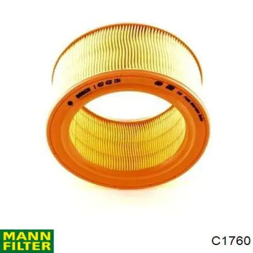 Елемент повітряного фільтра Mann-Filter C1760 ціна, від 4.37 USD
