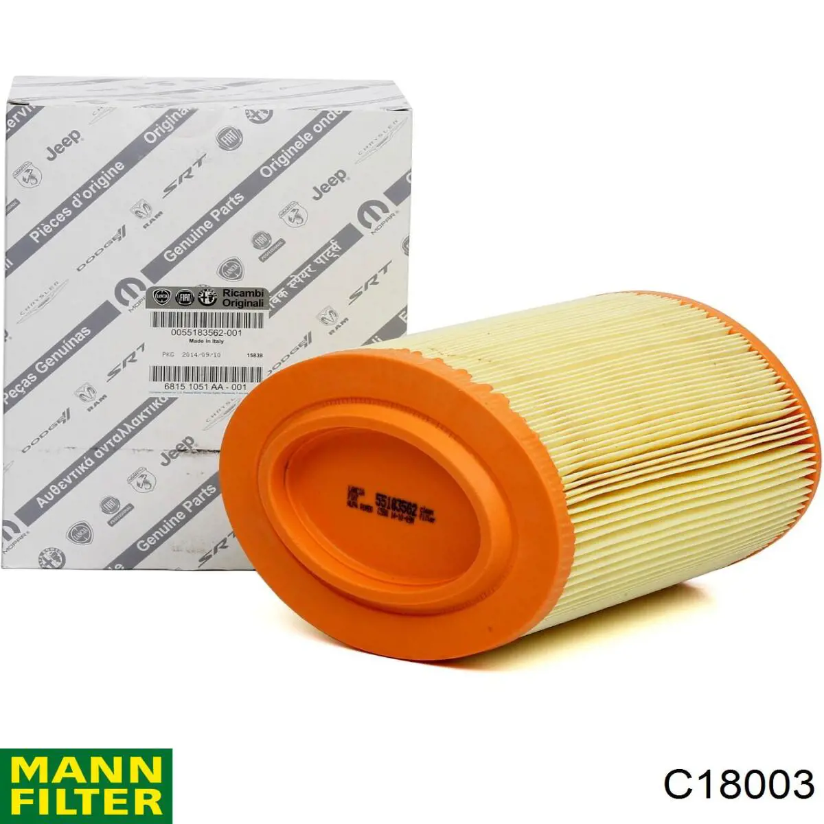 Купити C18003 Mann-Filter Автомобільний фільтр повітря