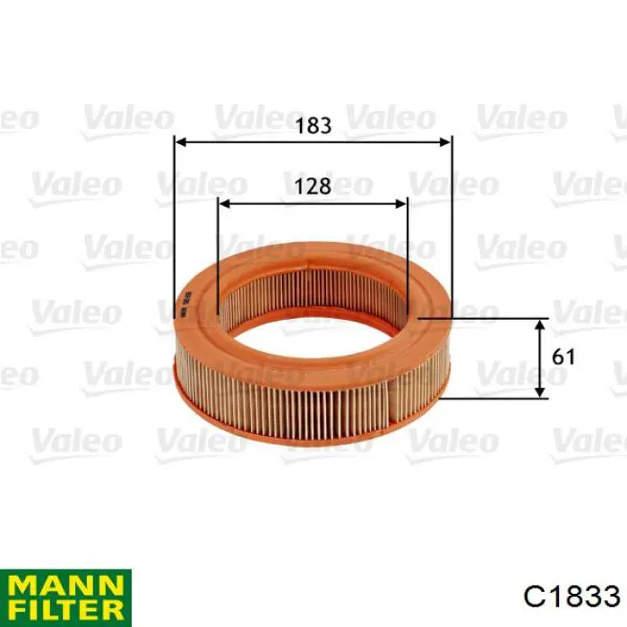 Елемент повітряного фільтра Fram CA2632PL ціна, від 2.94 USD