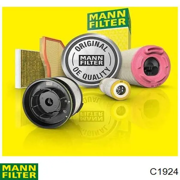 Елемент повітряного фільтра Mann-Filter C1924 ціна, від 5.66 USD