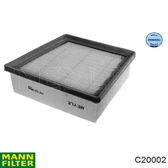 C20002 Mann-Filter Повітряний фільтр двигуна