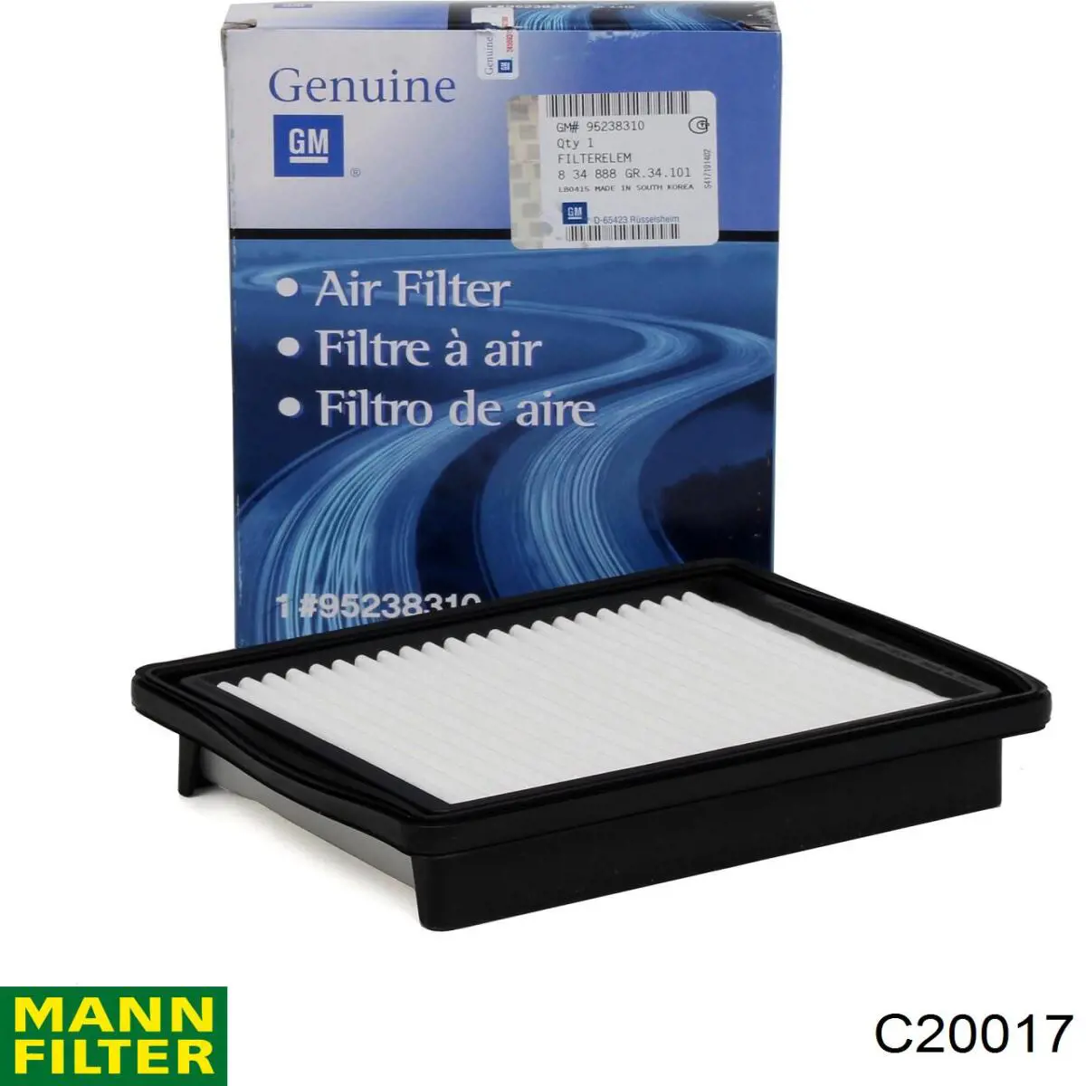 Елемент повітряного фільтра Mahle Original LX4242 ціна, від 12.53 USD