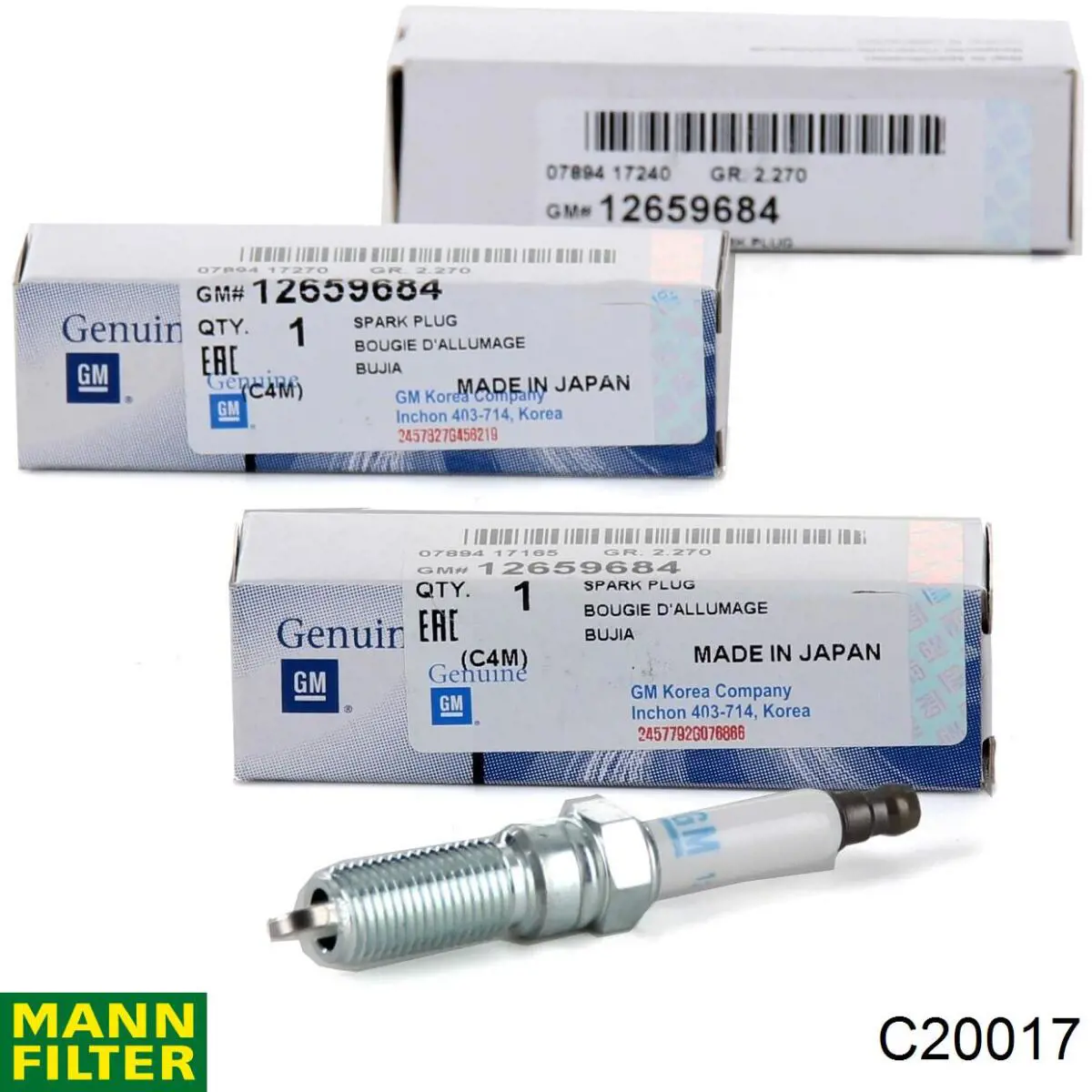 Купити LX4242 Mahle Original Автомобільний фільтр повітря