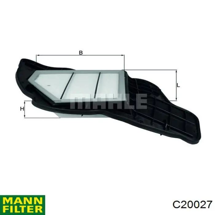 C20027 Mann-Filter фільтр повітряний