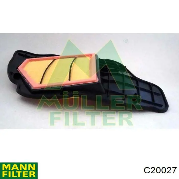 C20027 Mann-Filter Повітряний фільтр двигуна