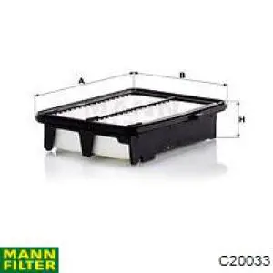 Елемент повітряного фільтра Mann-Filter C20033 ціна, від 6.13 USD