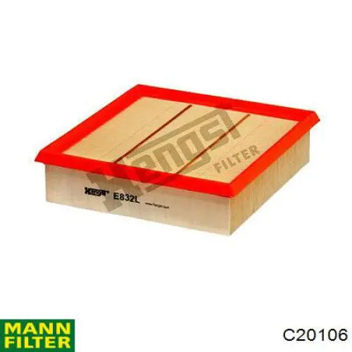Повітряний фільтр C20106 Mann-Filter