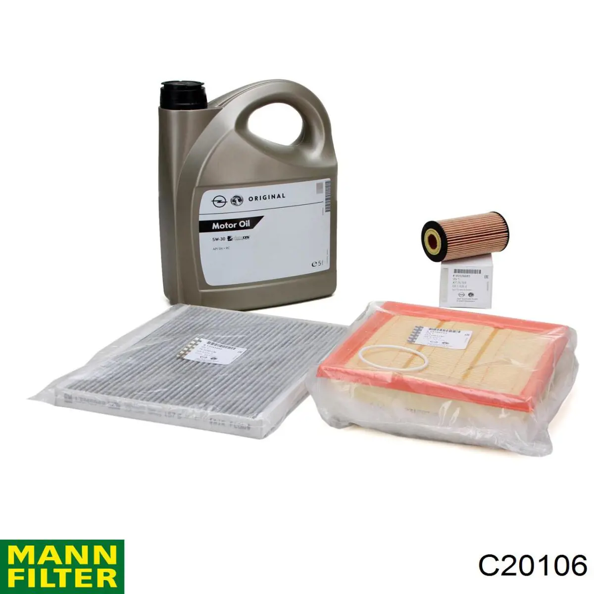 Купити C20106 Mann-Filter Автомобільний фільтр повітря