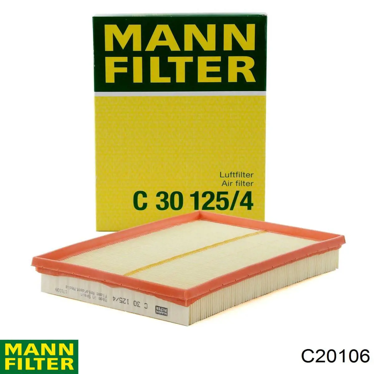 C20106 Mann-Filter фільтр повітряний