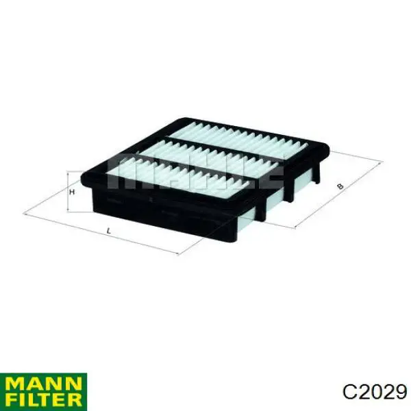 C2029 Mann-Filter фільтр повітряний