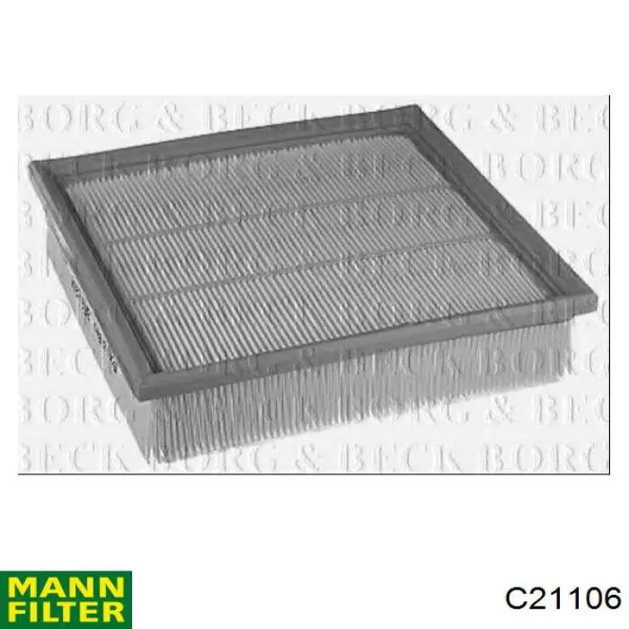 Елемент повітряного фільтра Mann-Filter C21106 ціна, від 12.43 USD