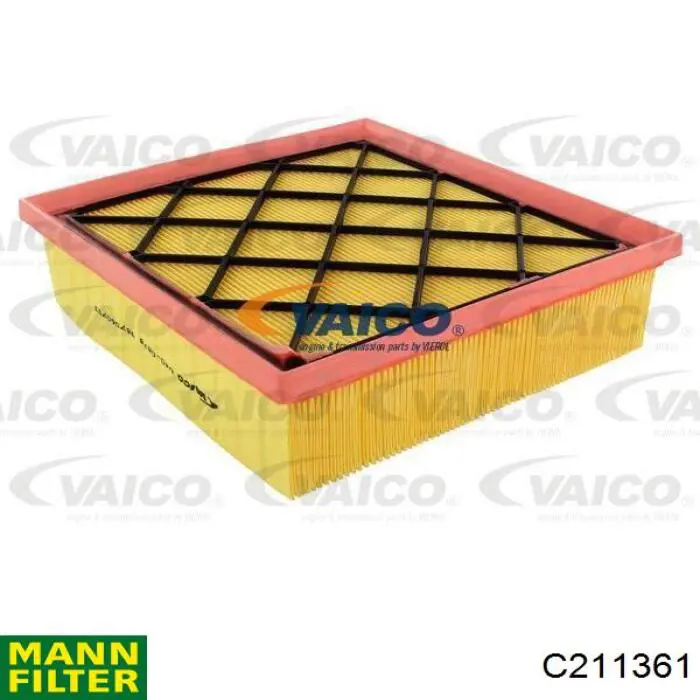 Елемент повітряного фільтра Mann-Filter C211361 ціна, від 14.06 USD