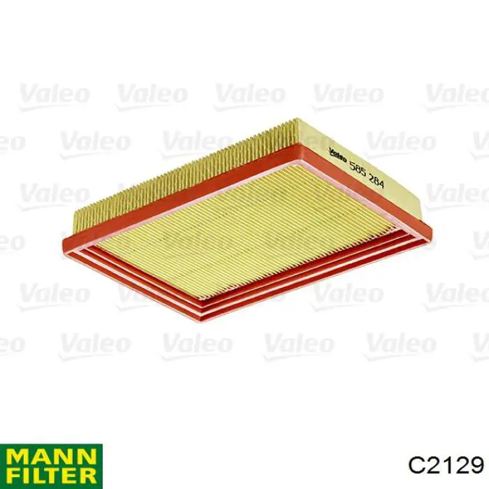 Елемент повітряного фільтра Mann-Filter C2129 ціна, від 3.80 USD