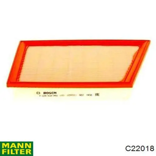 Елемент повітряного фільтра Mann-Filter C22018 ціна, від 28.80 USD