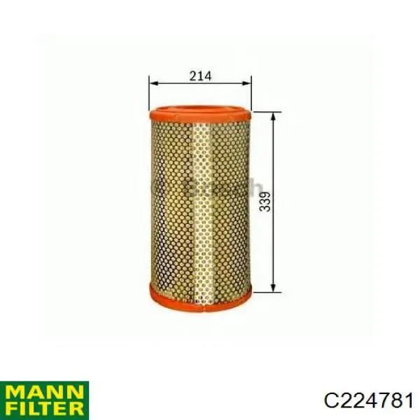 Повітряний фільтр P783871 Donaldson