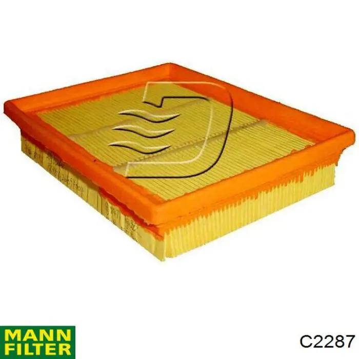 Купити C2287 Mann-Filter Автомобільний фільтр повітря