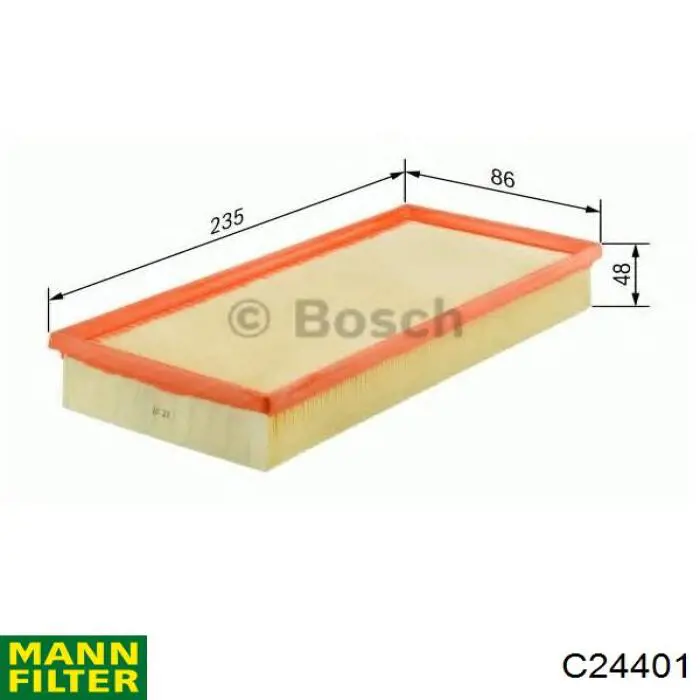 Повітряний фільтр C24401 Mann-Filter