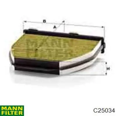Елемент повітряного фільтра Mann-Filter C25034 ціна, від 8.44 USD