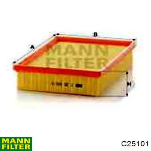 C25101 Mann-Filter фільтр повітряний
