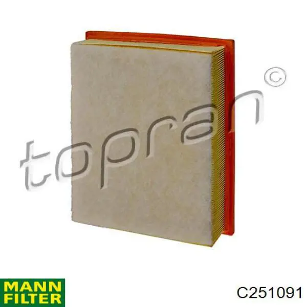 Елемент повітряного фільтра Mann-Filter C251091 ціна, від 11.65 USD