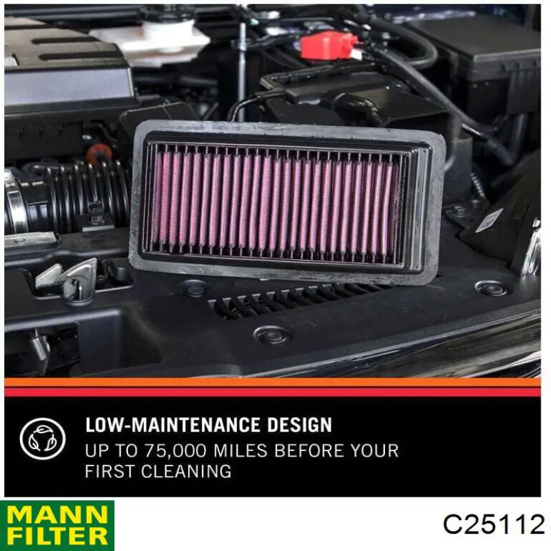C25112 Mann-Filter Повітряний фільтр двигуна