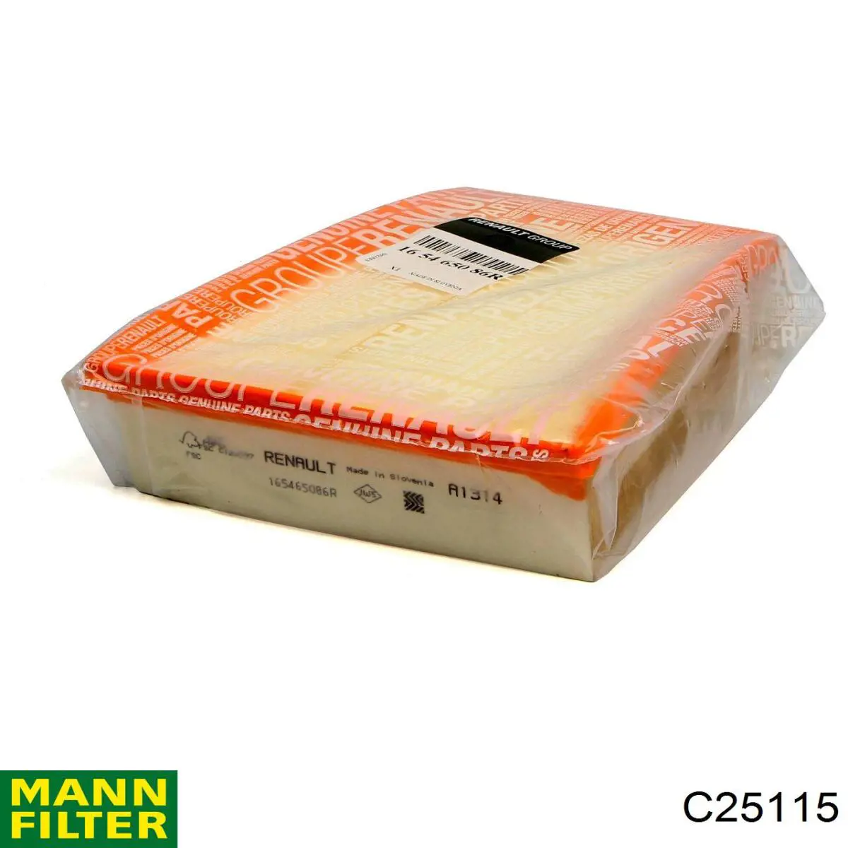 Елемент повітряного фільтра Mann-Filter C25115 ціна, від 13.36 USD
