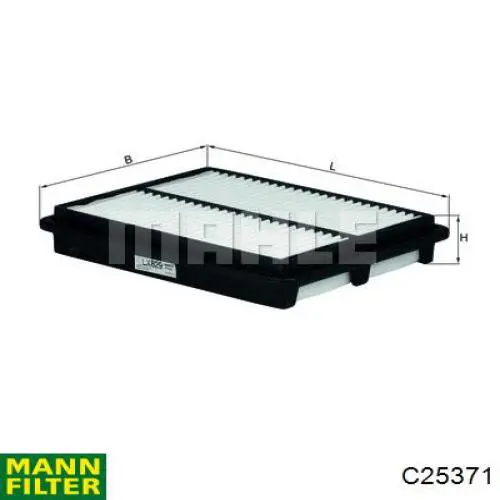 Купити C25371 Mann-Filter Автомобільний фільтр повітря