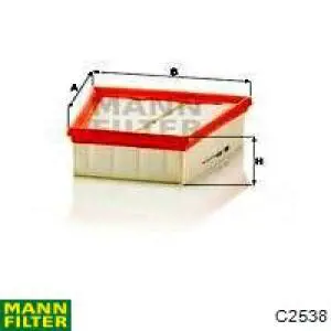 Купити C2538 Mann-Filter Автомобільний фільтр повітря
