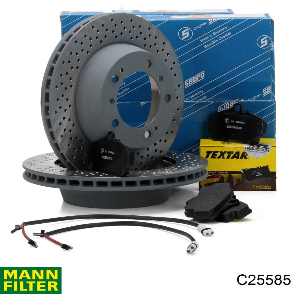 Купити C25585 Mann-Filter Автомобільний фільтр повітря