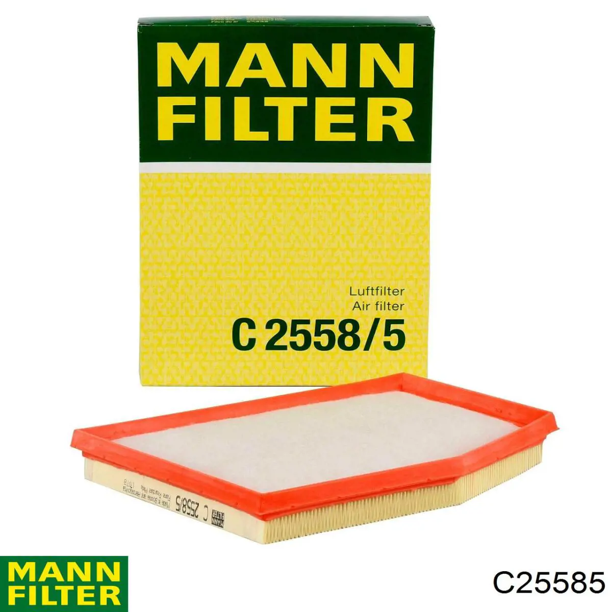 C25585 Mann-Filter Повітряний фільтр двигуна