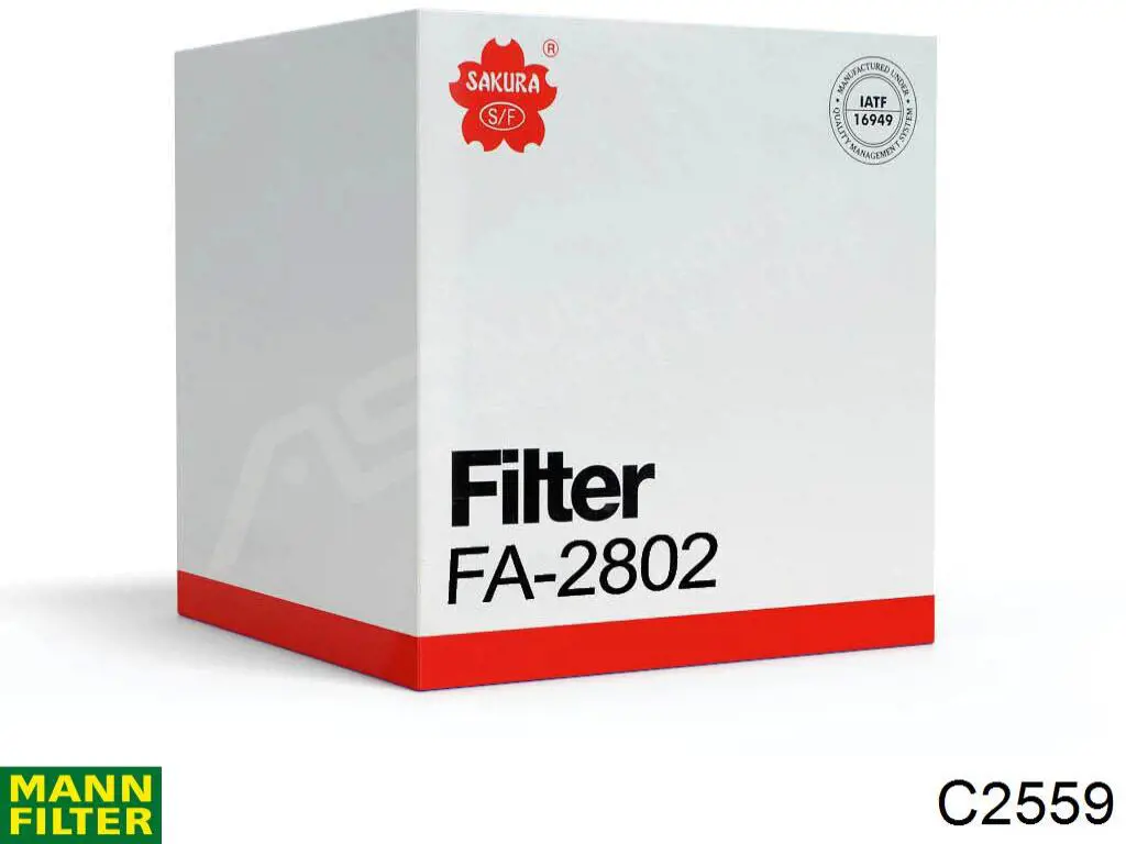 Повітряний фільтр C2559 Mann-Filter