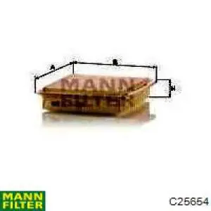 Елемент повітряного фільтра Mann-Filter C25654 ціна, від 14.45 USD