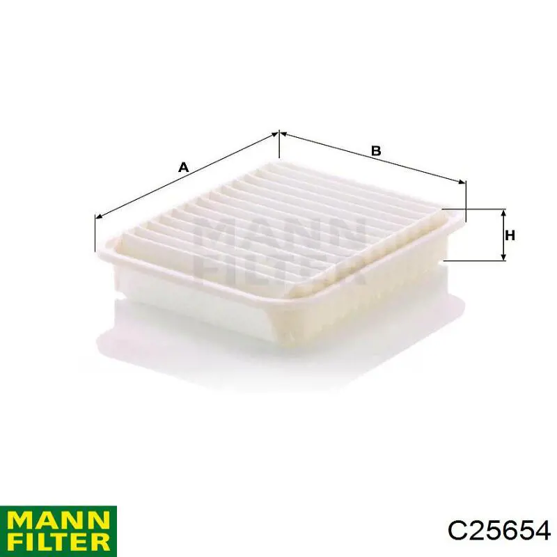 C25654 Mann-Filter фільтр повітряний