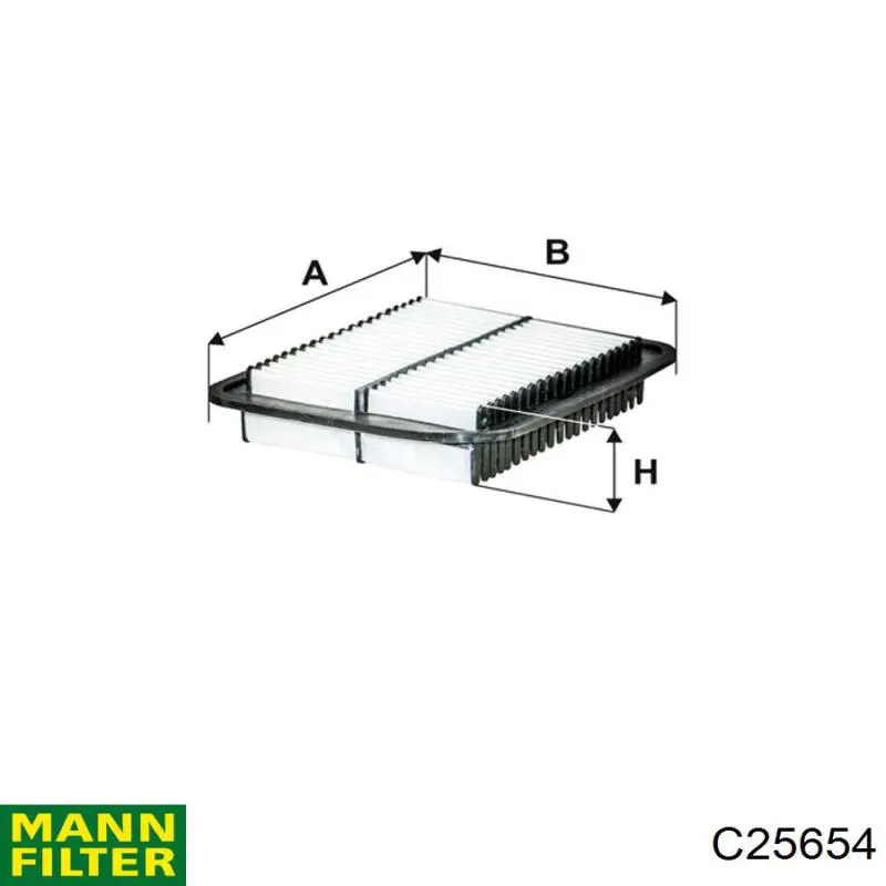 Купити C25654 Mann-Filter Автомобільний фільтр повітря