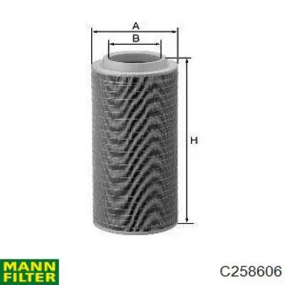 Купити C258606 Mann-Filter Автомобільний фільтр повітря