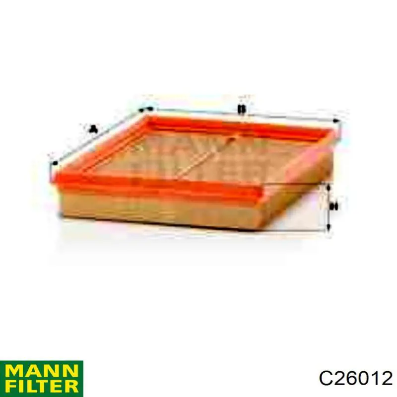 Елемент повітряного фільтра Mann-Filter C26012 ціна, від 5.62 USD