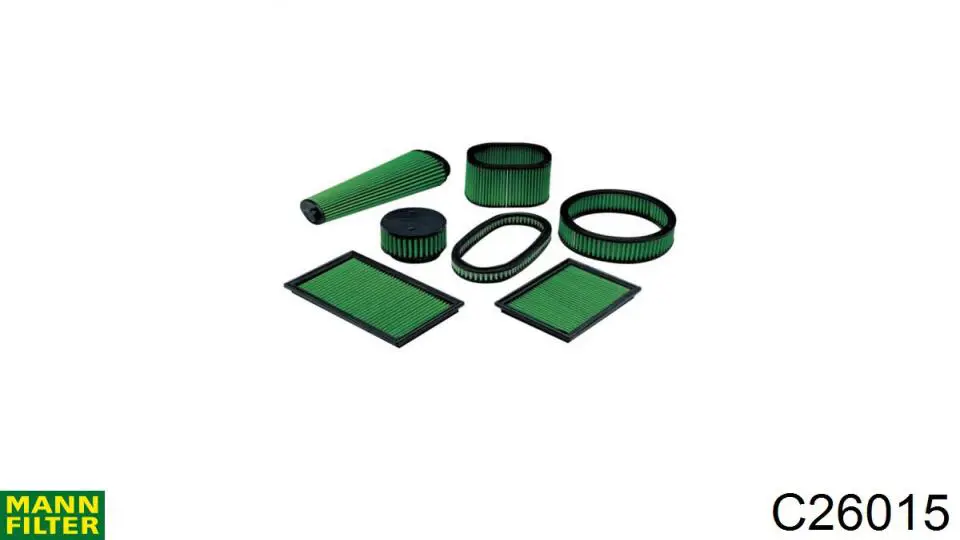 Елемент повітряного фільтра Mann-Filter C26015 ціна, від 9.77 USD