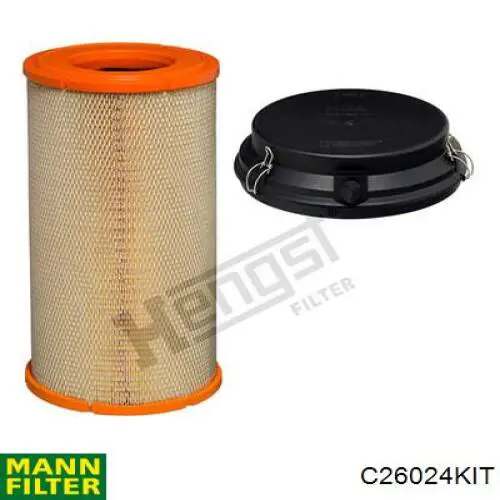 C26024KIT Mann-Filter фільтр повітряний