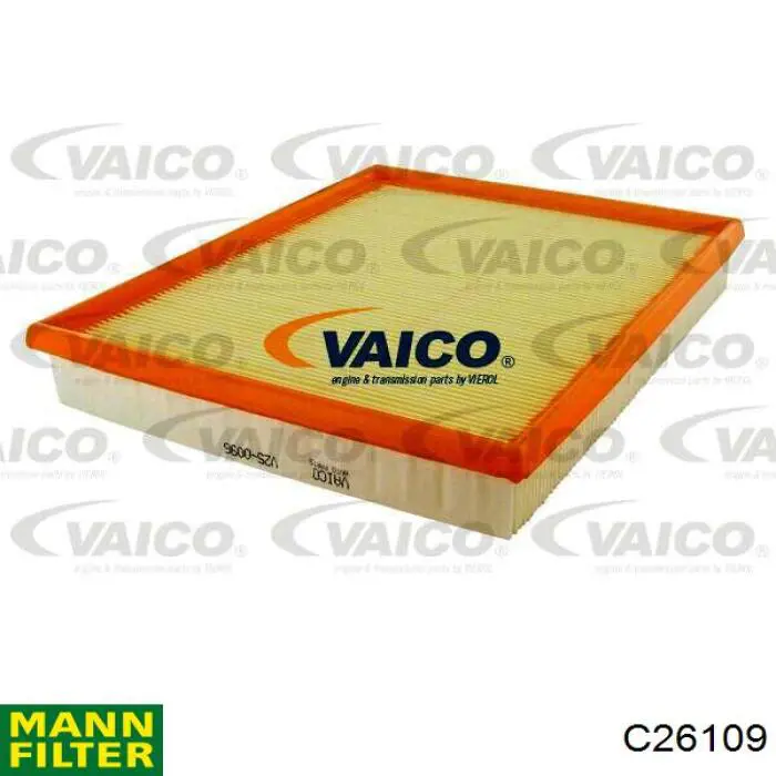 Купити C26109 Mann-Filter Автомобільний фільтр повітря