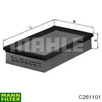 Купити C261101 Mann-Filter Автомобільний фільтр повітря