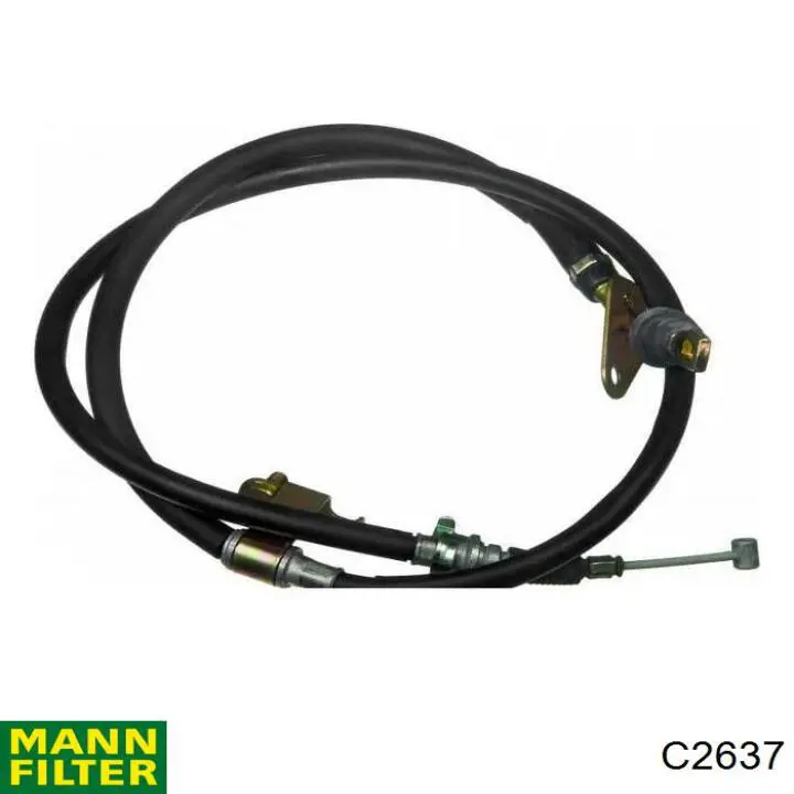C2637 Mann-Filter Повітряний фільтр двигуна